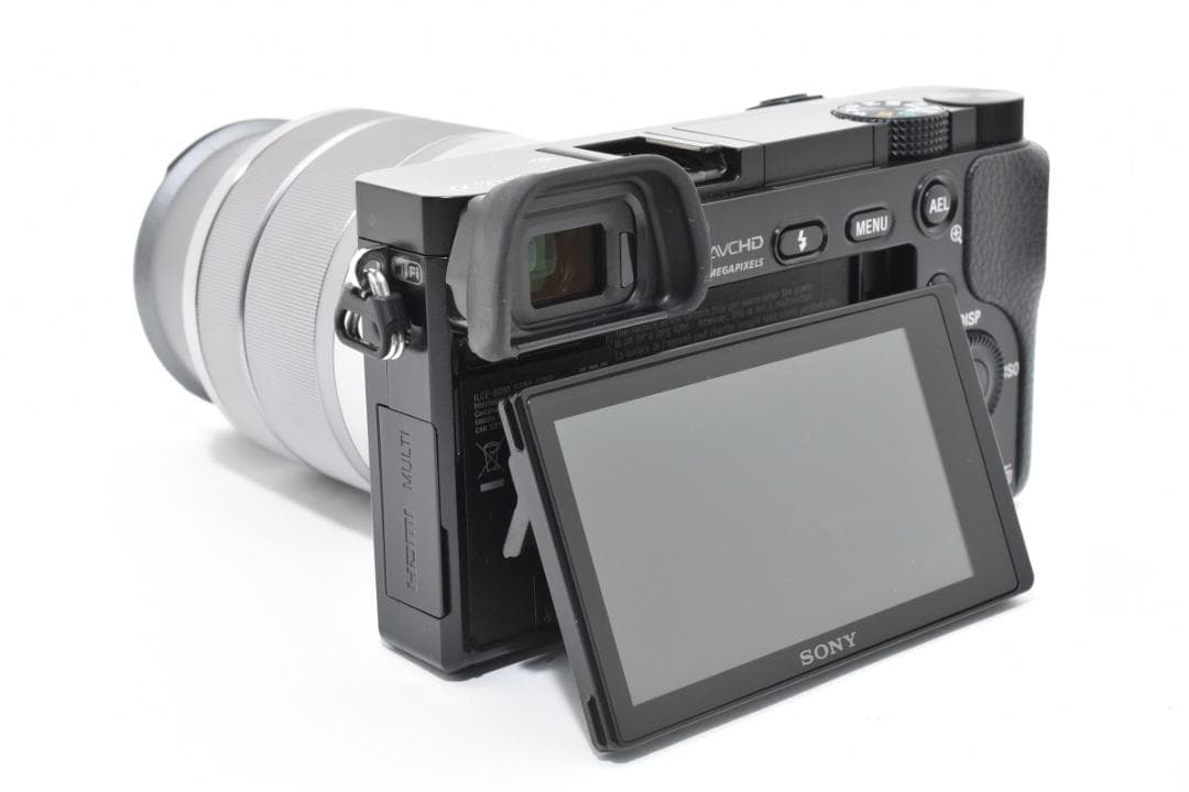 ■美品■SONY ソニー α6000 ブラック E18-55mm