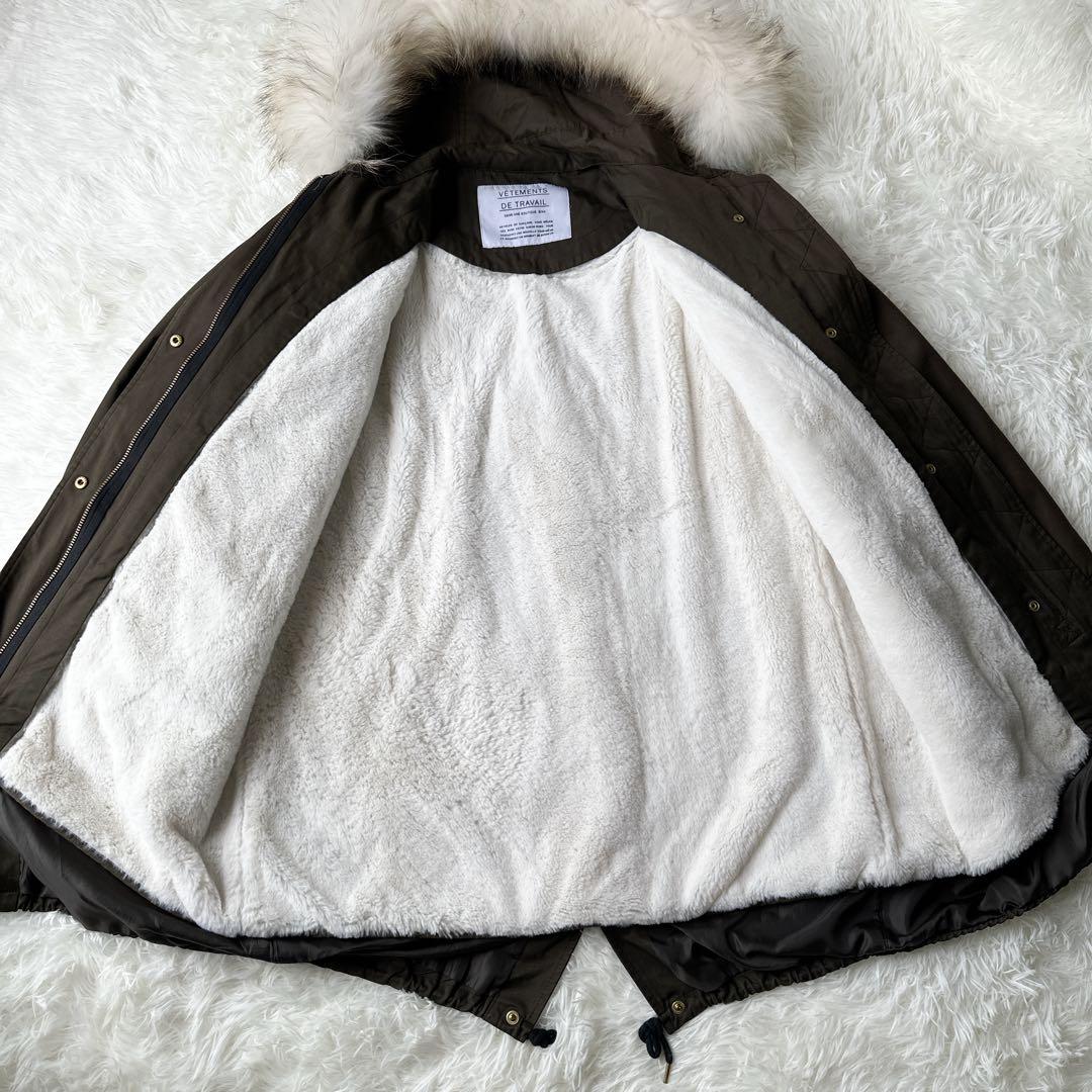 IENA ヴェトモン＆イエナ ライナー付き モッズコート 38 カーキ