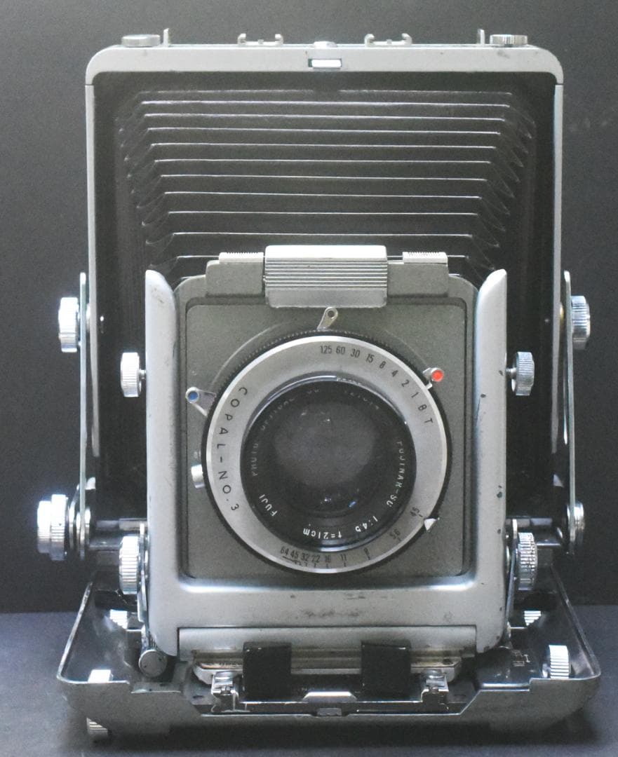 m*2様 大判カメラ◆武蔵野光機 4x5 ボディ◆フジノンレンズ◆新品同様06-