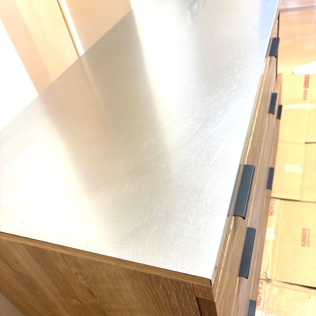 【美品】限定セールunico ウニコ　ADDAY キッチンカウンター　W