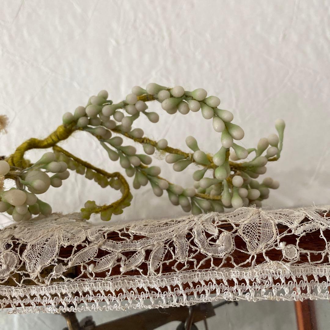 専用です。フランスアンティーク　ワックスフラワー、、、レアになって来ました。