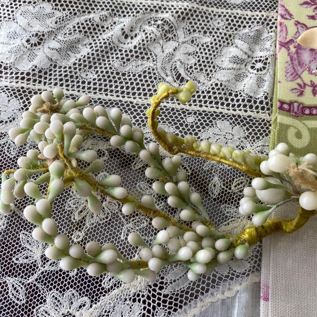 専用です。フランスアンティーク　ワックスフラワー、、、レアになって来ました。