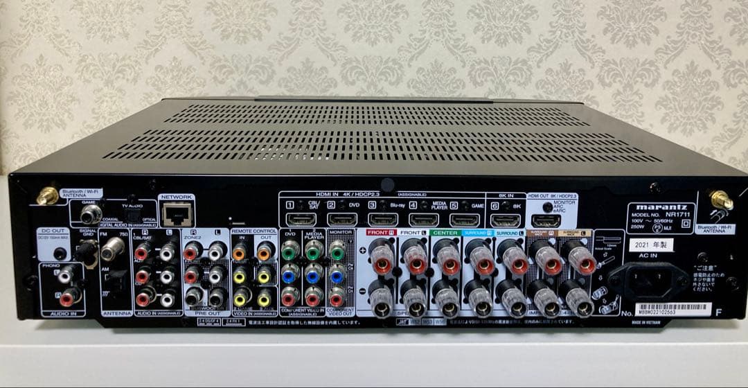 Marantz / NR1711 (B) 中古美品 HDMI対応