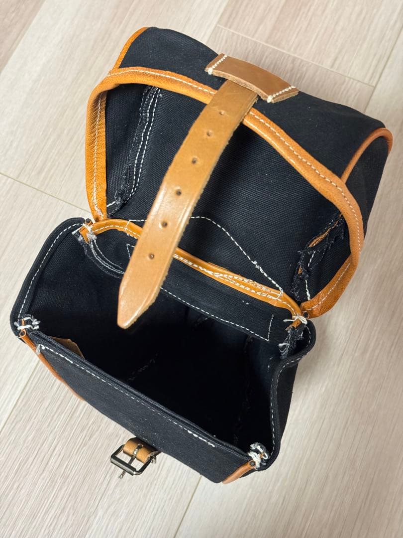 【美品】Gilles Berthoud ジルベルソー サドルバッグ ジルベルトー