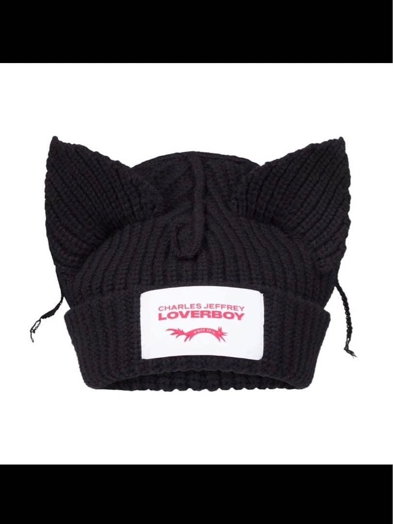 CHARLES JEFFREY LOVERBOY ネコ耳　ニット帽　ラバーボーイ