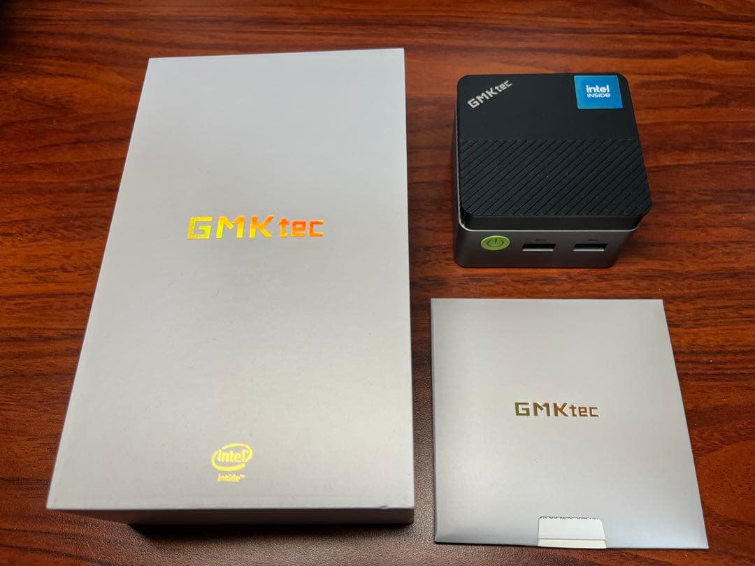 ミニPC GMKtec NucBox G5 12GB+256GB Intel N97