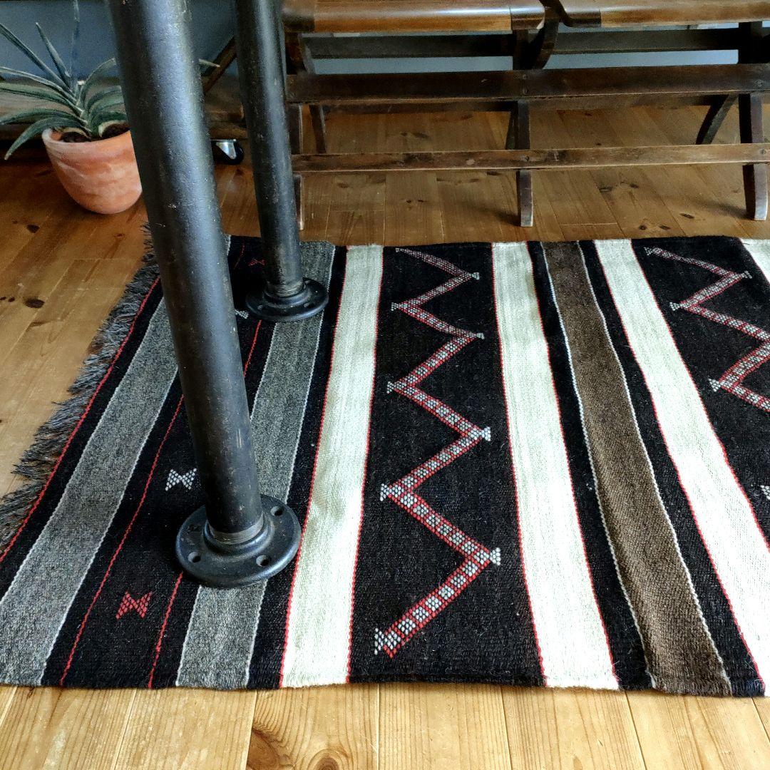 【最終値下げ】 80s ヴィンテージ アフガンラグ　キリム　トライバルラグ