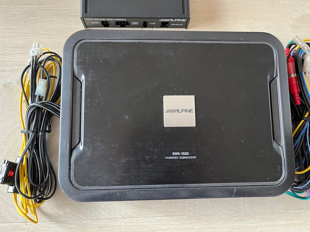 アルパイン サブウーファー swe-1500 中古