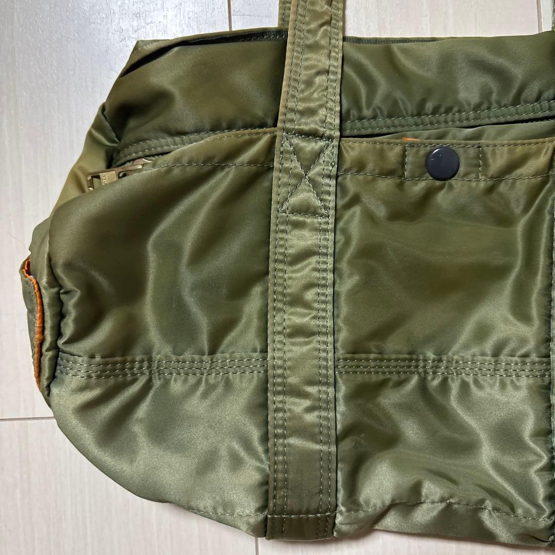 PORTER タンカー セージグリーン ミニボストン L