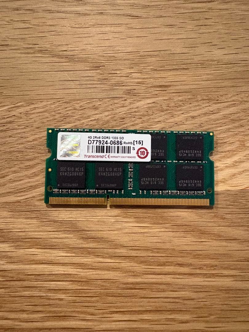 値下げ　imac mid2011 メモリー　4GB 4枚