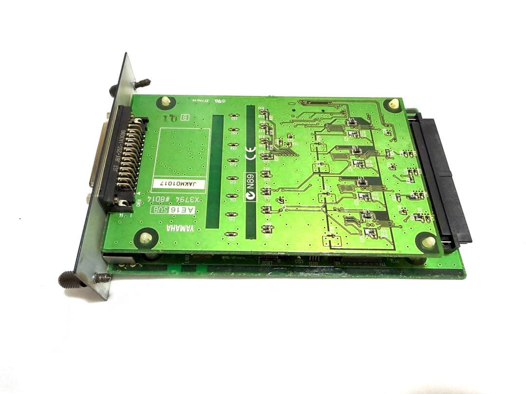 YAMAHA MY16-AE AES/EBU 16ch I/Oカード 動作品