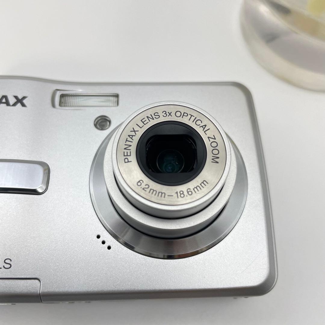 美品✨PENTAX Optio E40✨動作確認済 スマホ転送OK 単三電池♪