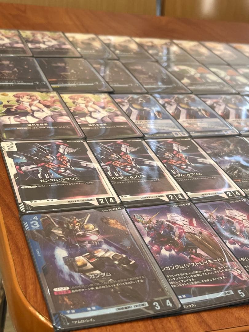 ガンダムカードゲーム　青白ユニコーンデッキ 50枚　まとめ売り