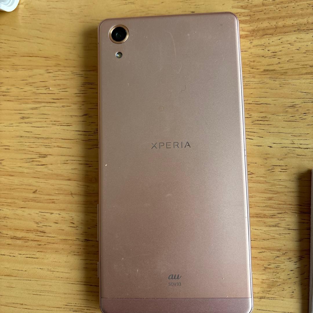 Sony Xperia X Performance SOV33 ローズゴールド