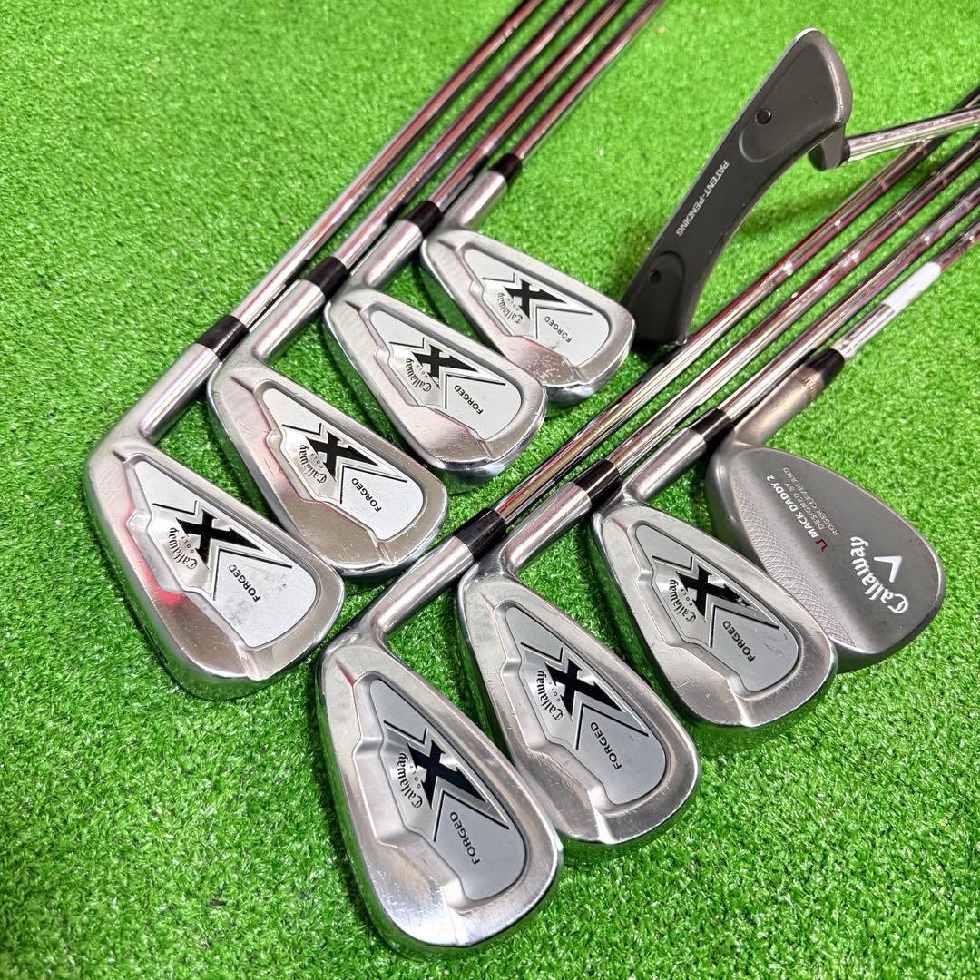 ゴルフセット　豪華　キャロウェイ　飛距離抜群　メンズ　すぐ使える　NIKEバッグ
