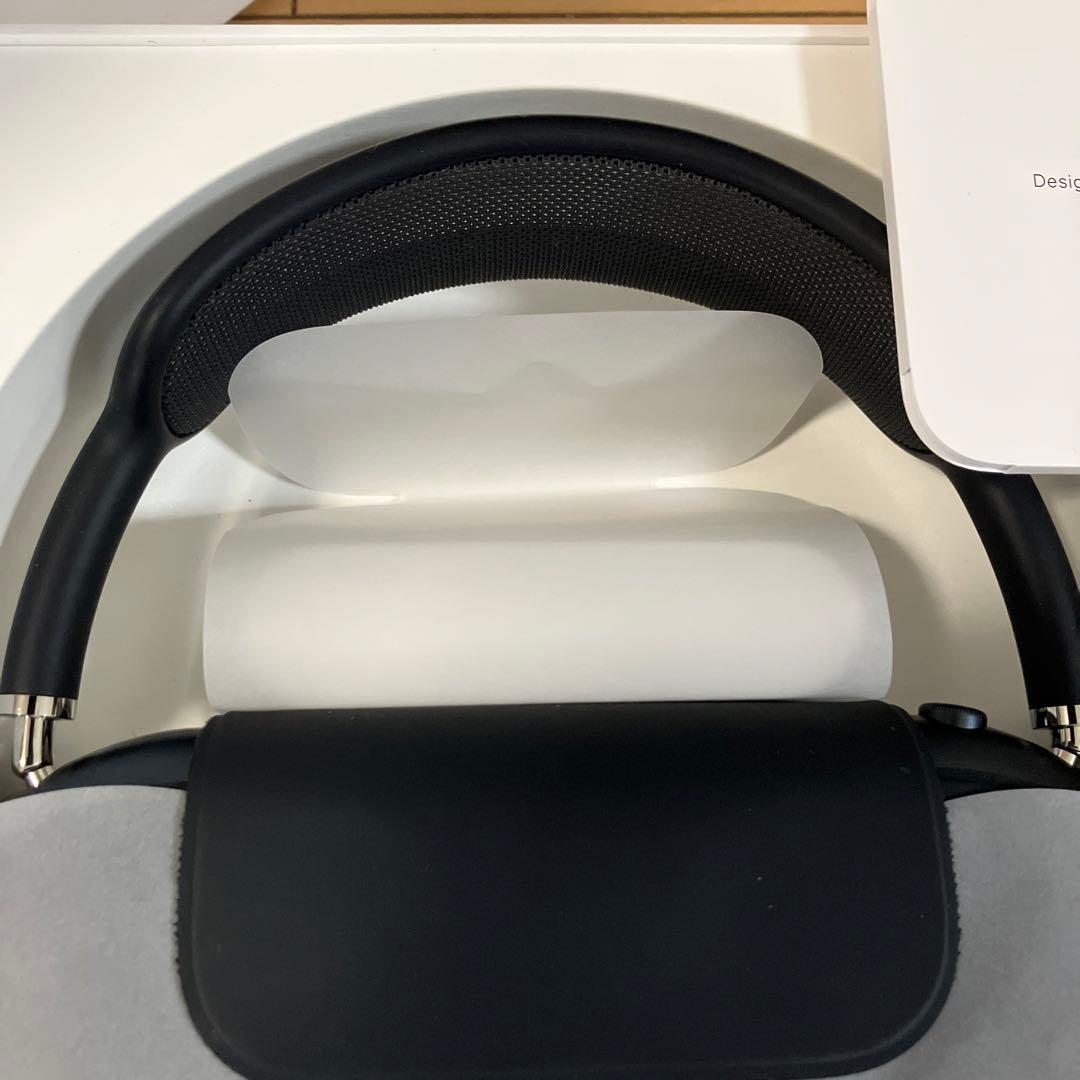 保証あり　AirPodsMax ミッドナイト 第二世代 type-C カバー付き