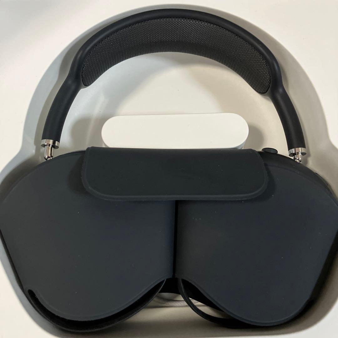 保証あり　AirPodsMax ミッドナイト 第二世代 type-C カバー付き
