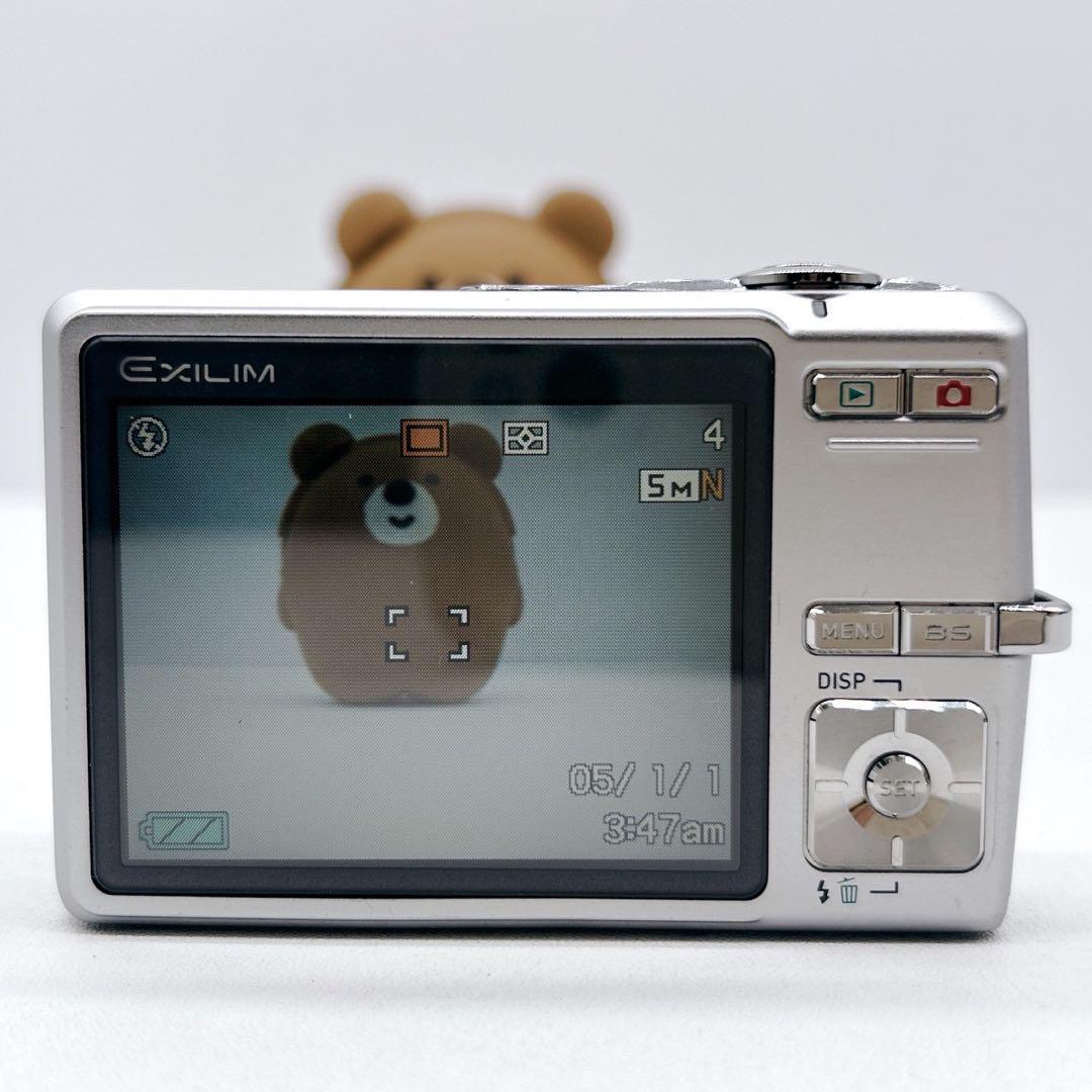 CASIO カシオ EXILIM EX-Z500 シルバー デジカメ レトロ