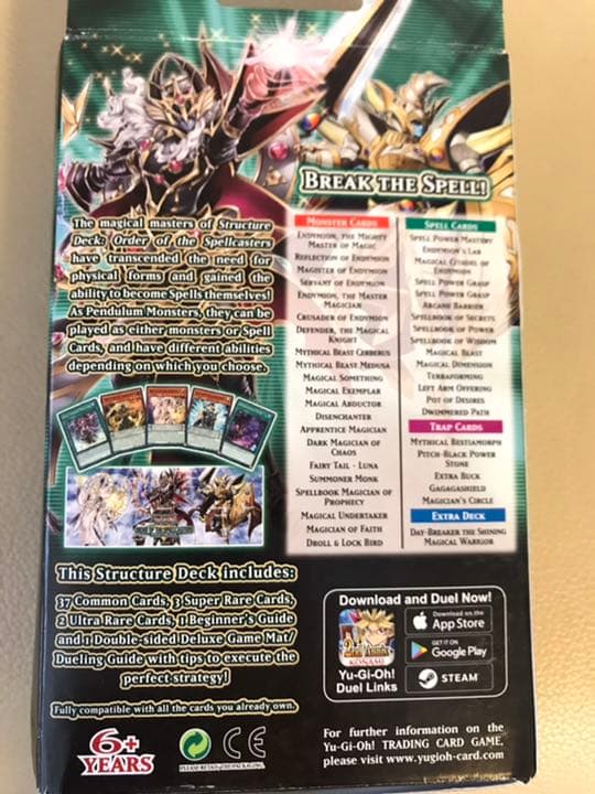 【未開封】Yu-Gi-Oh! Order of The Spellcasters