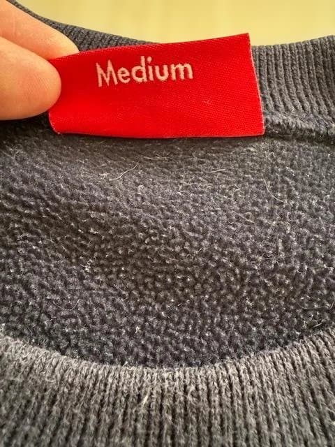 トップス SUPREME Polartec Small Box Crewneck