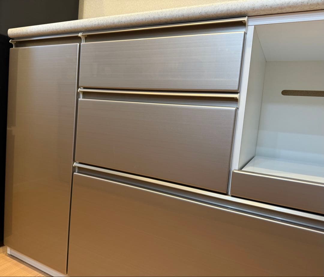 【美品】ニトリ 食器棚 キッチンカウンター 120cm