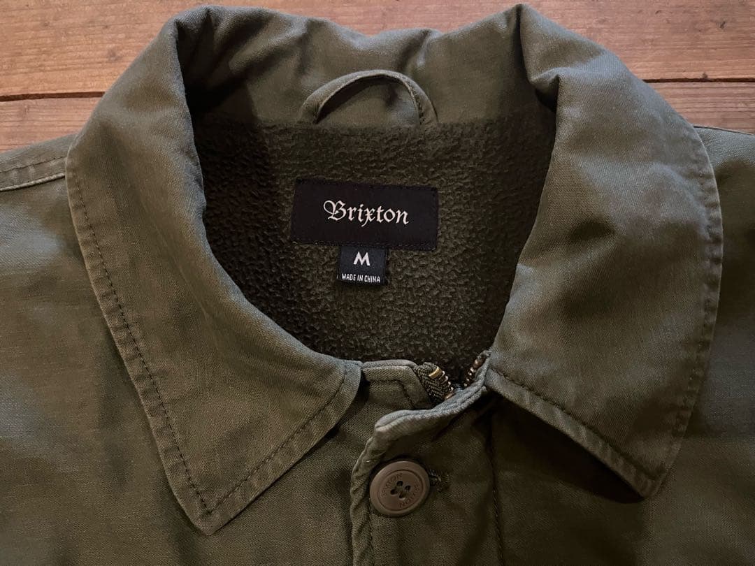 Brixton ブリクストン A-2デッキジャケット Mサイズ インナーフリース