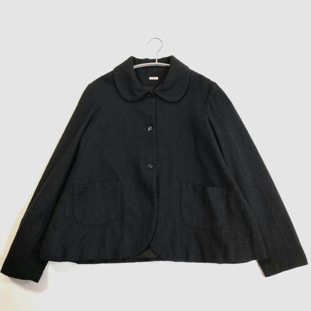 アプントビー 丸襟コート ヴァージンウール apuntob