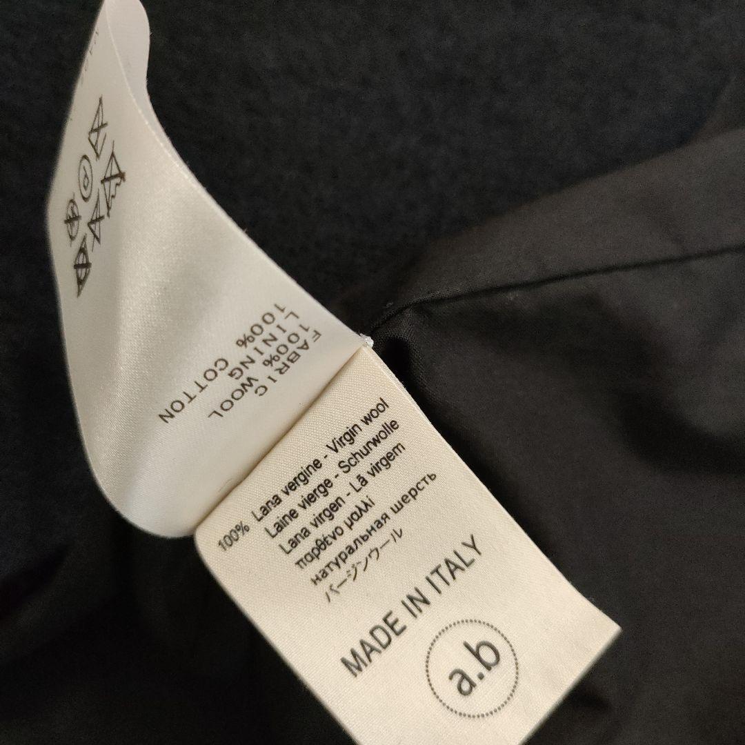 アプントビー 丸襟コート ヴァージンウール apuntob