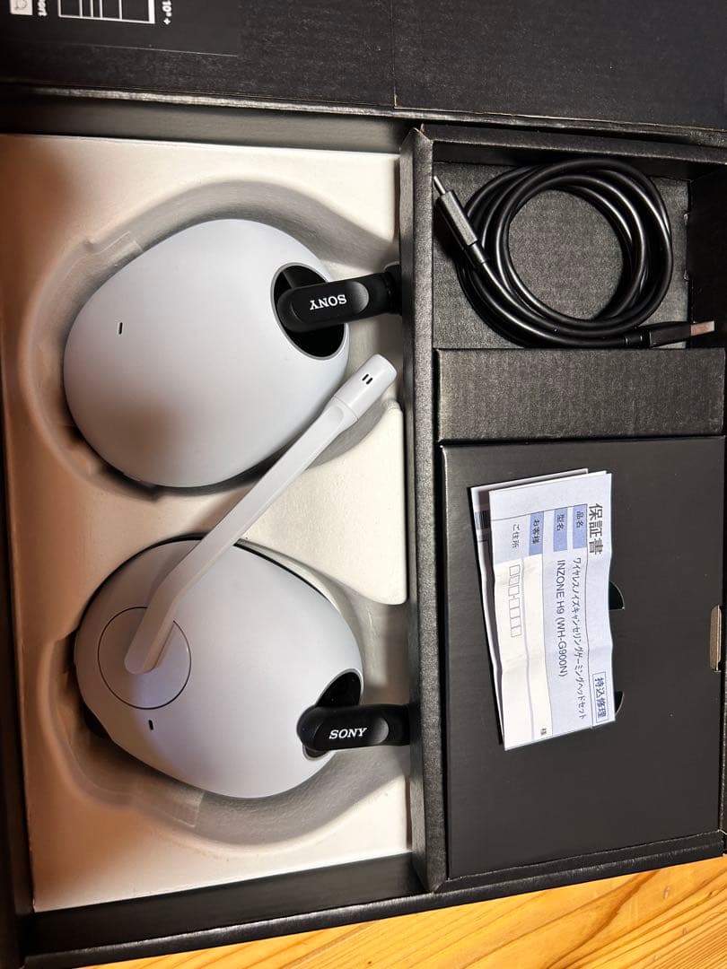 SONY INZONE H9 【一度だけ使用】