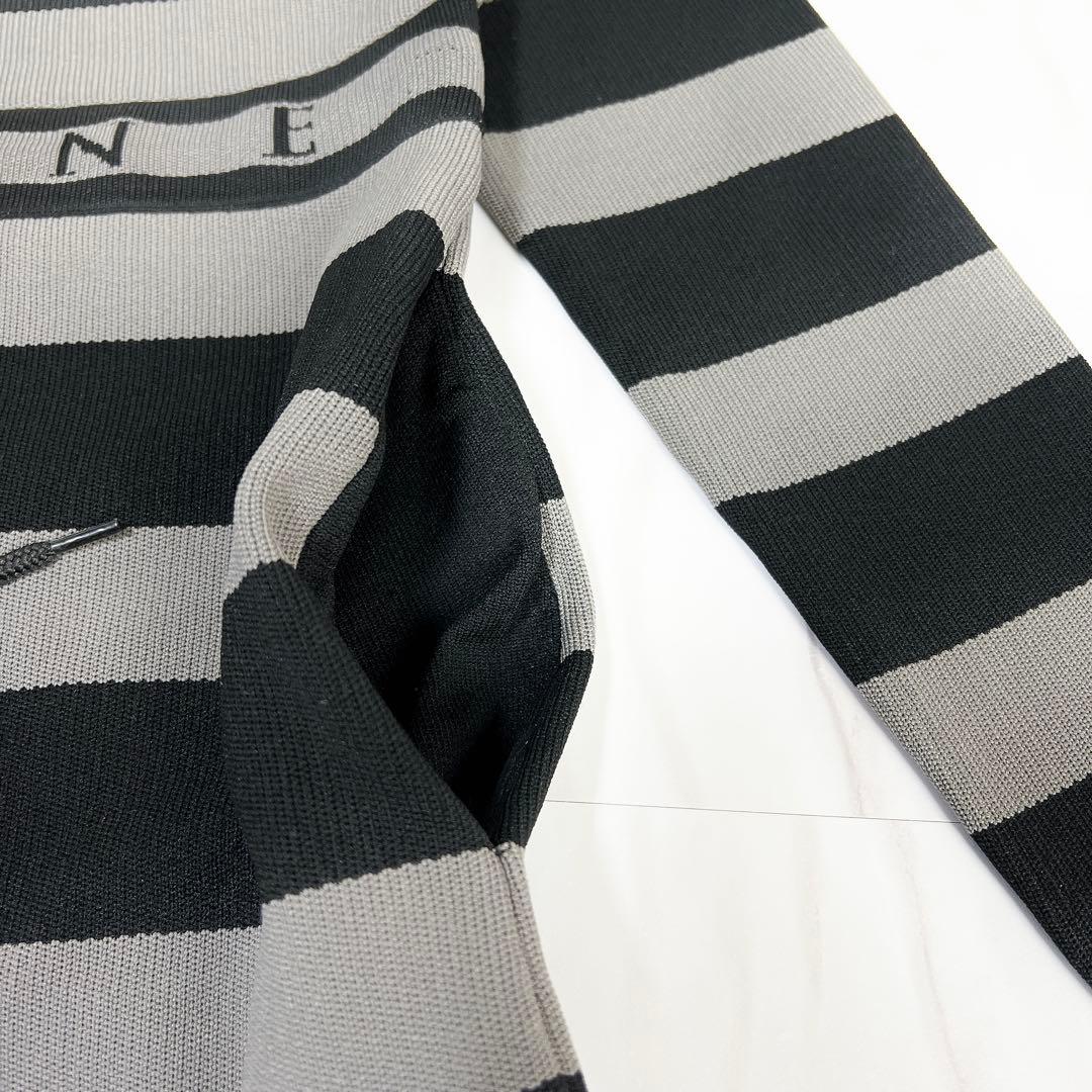 《美品》muta MARINE GOLF ボーダーニットワンピース ゴルフウエア