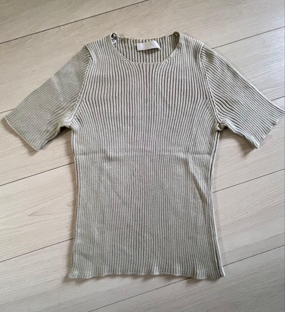 最終値下げ　PRAD プラダ カットソ Tシャツ 100% シルク サイズ38