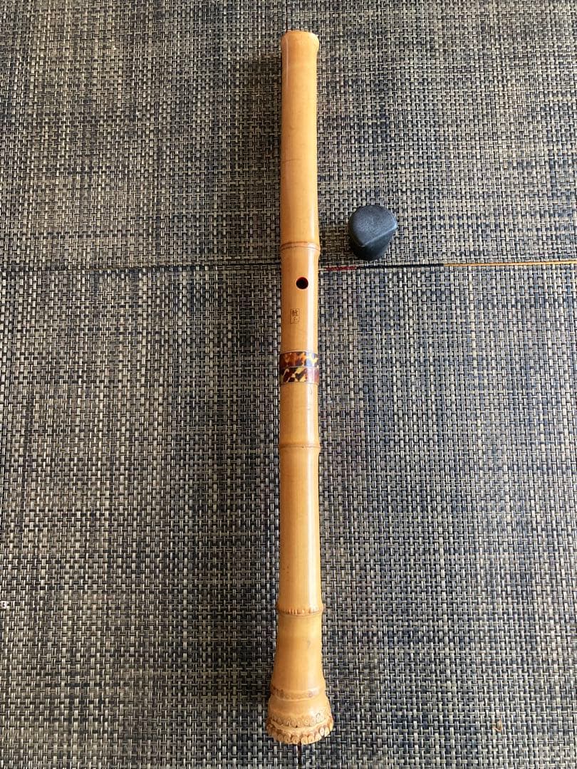 琴古流尺八 龍水銘二尺管