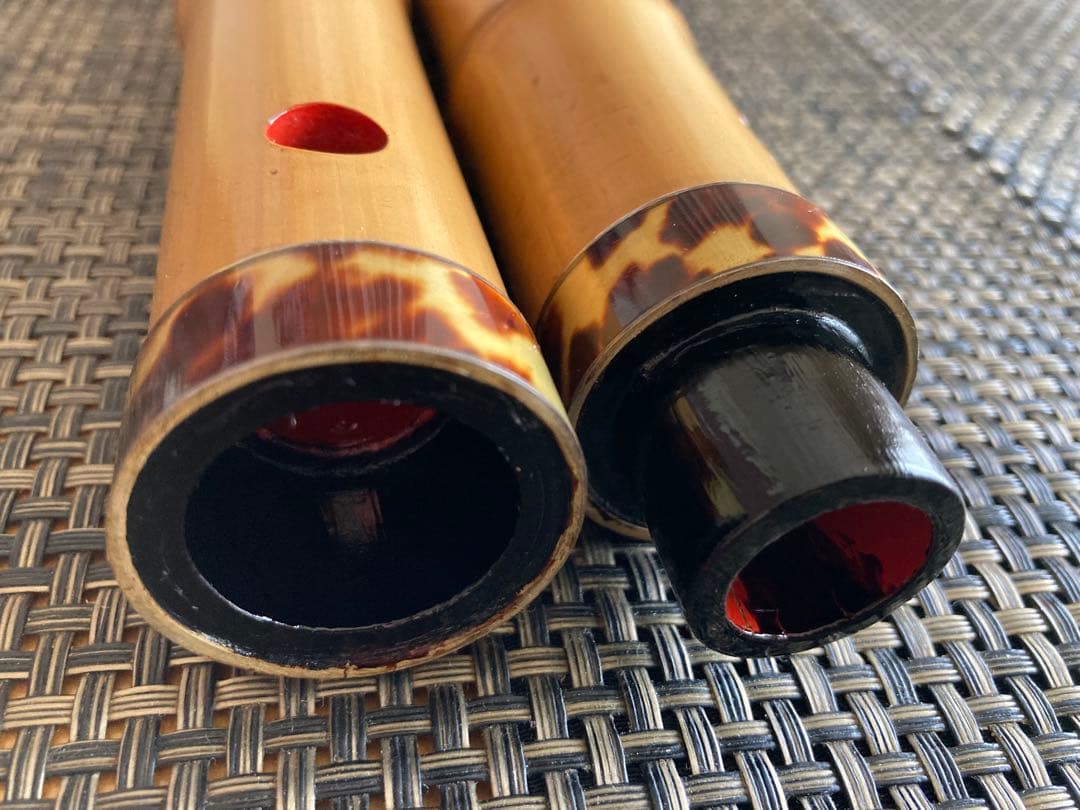 琴古流尺八 龍水銘二尺管