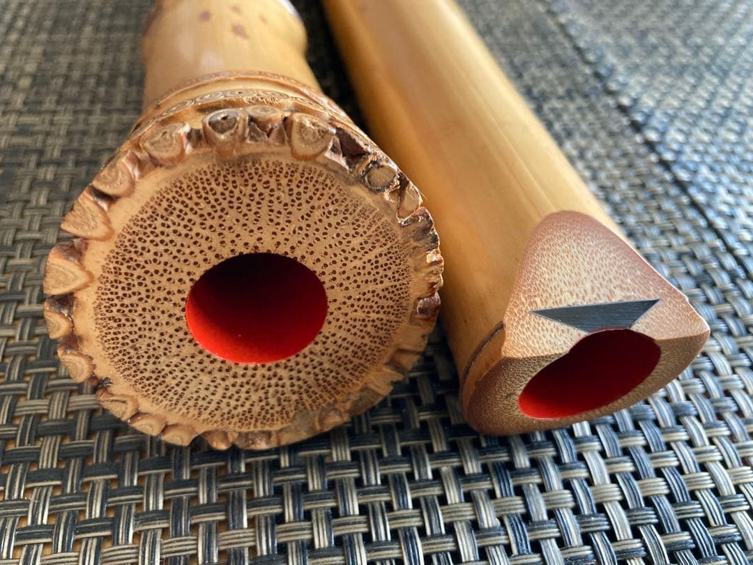 琴古流尺八 龍水銘二尺管