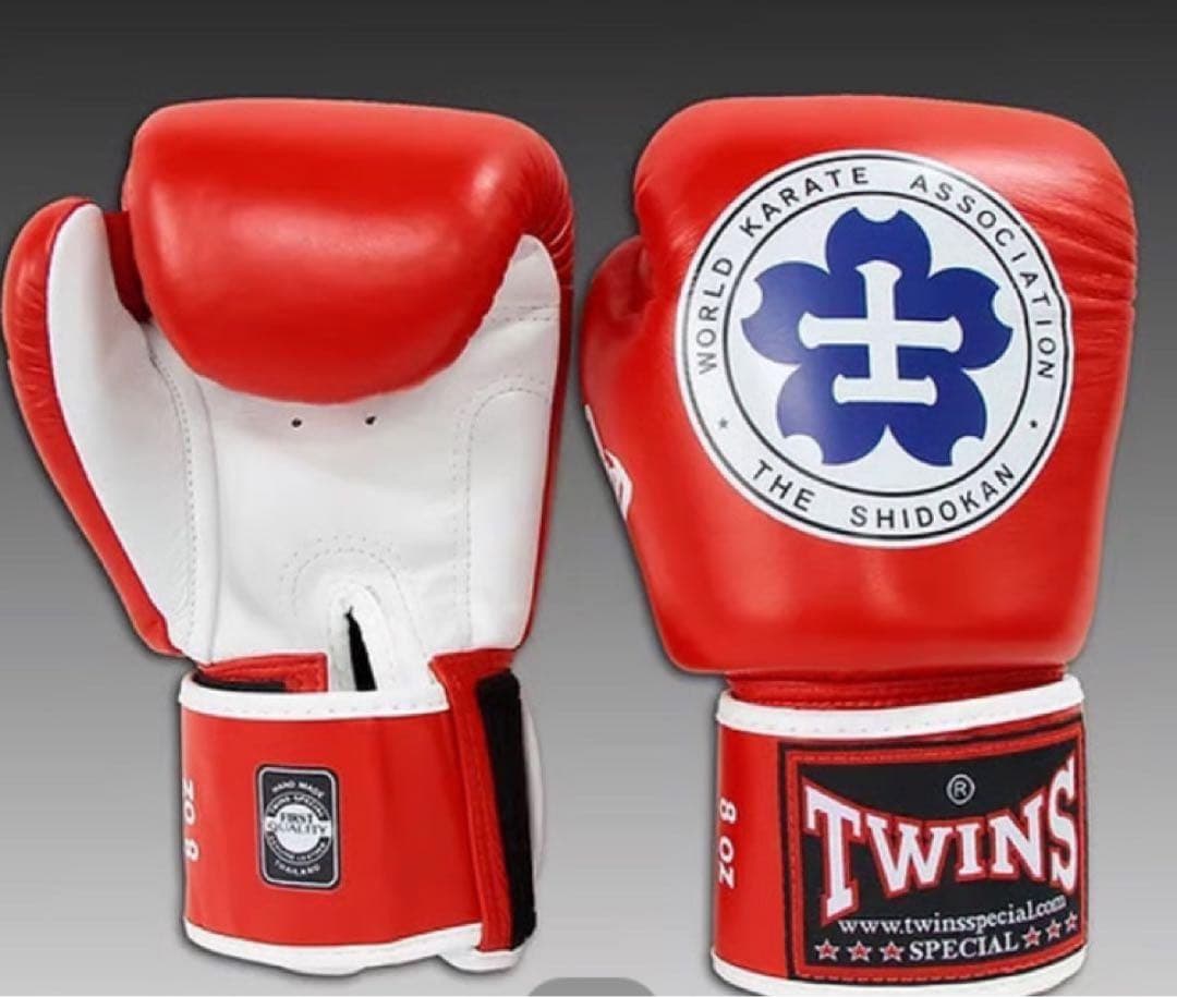 twins グローブ　14オンス 本革　士道館コラボ消臭スプレー付き