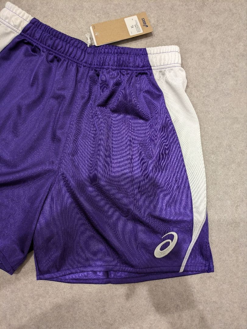 ☆レアパープル　ASICS　アシックス　バレーボール　ゲームパンツ　パンツ