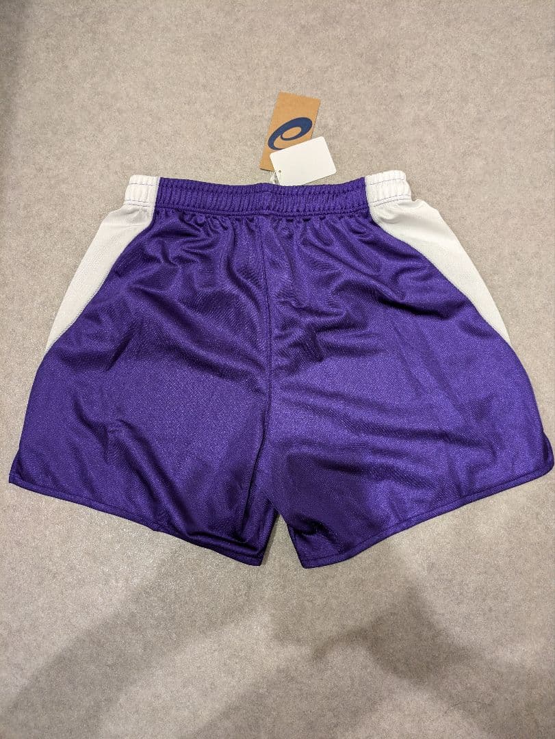 ☆レアパープル　ASICS　アシックス　バレーボール　ゲームパンツ　パンツ