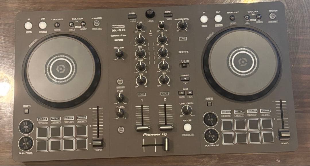 DDJ-FLX4 DJコントローラー (Black)