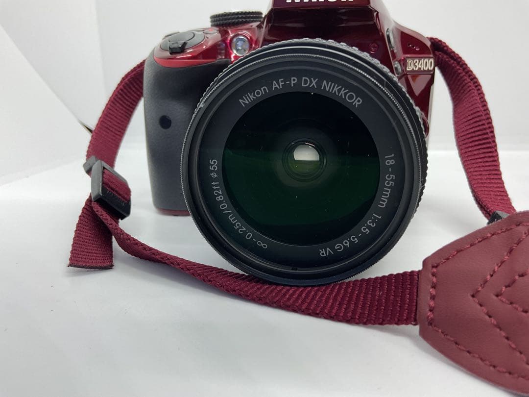 Nikon D3400 ダブルズームキット レッド　18-55mm VR