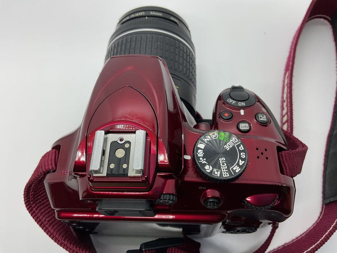 Nikon D3400 ダブルズームキット レッド　18-55mm VR