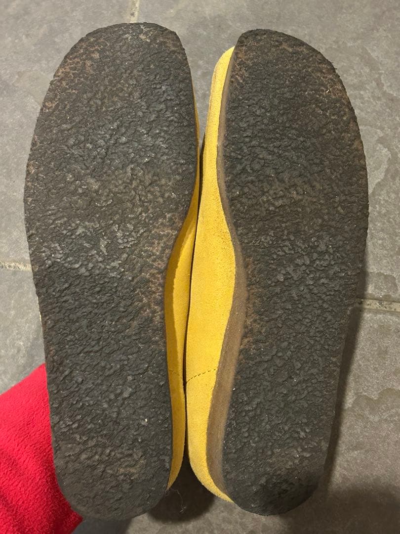 しんじ様指定　CLARKS ワラビー　イエロー　26.0