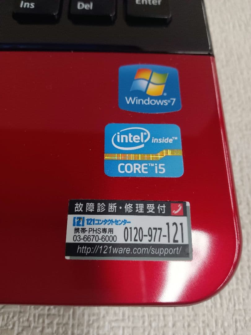 ✪ NEC LaVie PC-LS550ES1CR ストレージ無 8GB