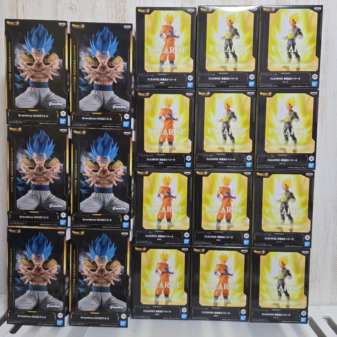 ドラゴンボール超 グランディスタ ゴジータ クリアライズ 孫悟空 ベジータ