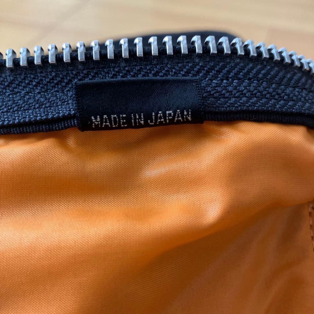 美品　PORTER ポーター ミニボストン ドラムバッグ ブラック　タンカー