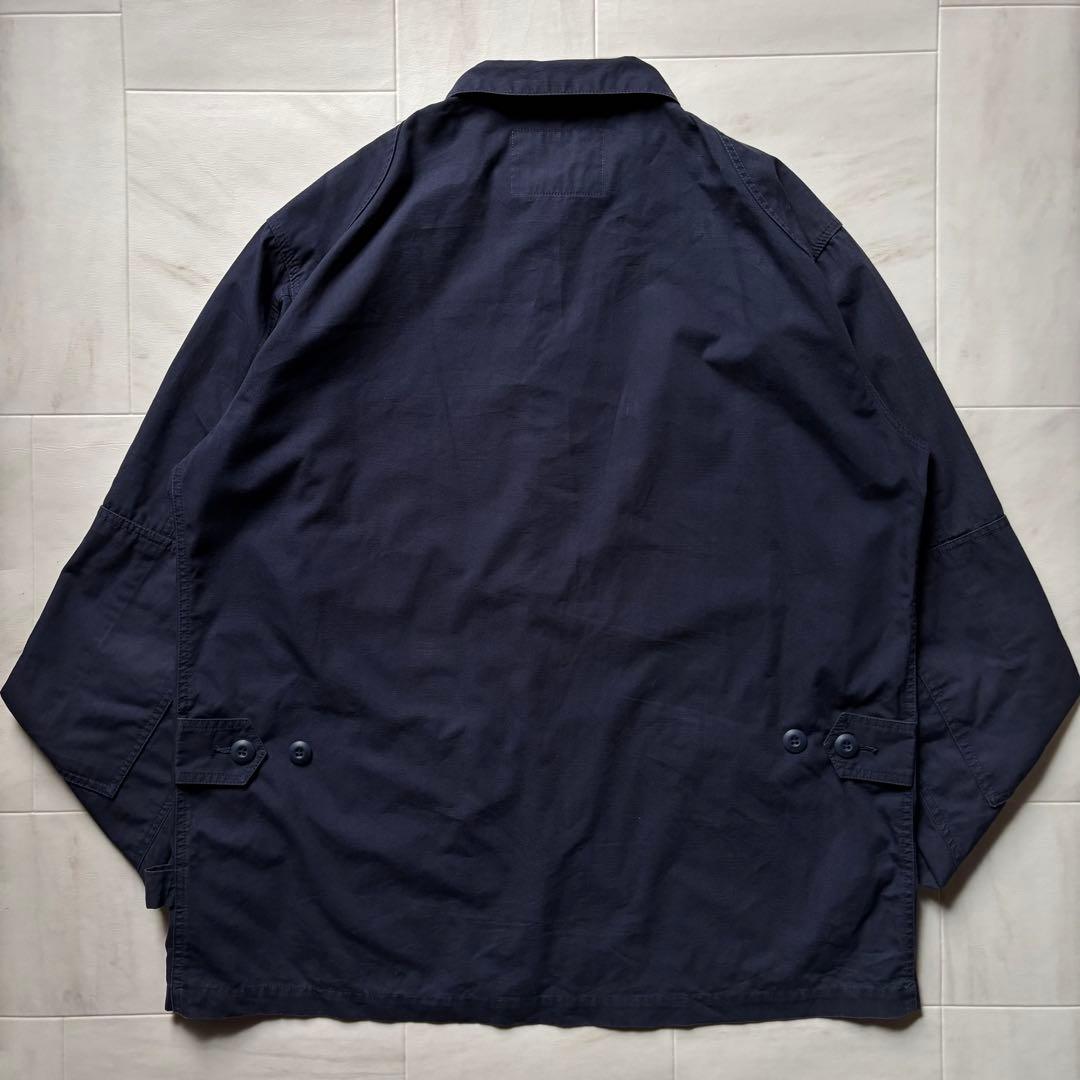 【激レアステーキタグ/日本製】 テンダーロイン カバーオール 無地 ネイビー L