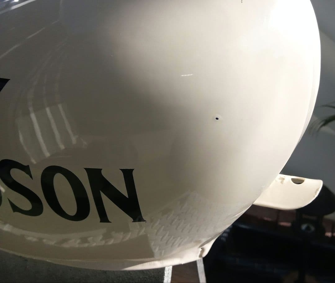 HARLEY DAVIDSON タンク ホワイト ナロー　チョッパー　カスタム