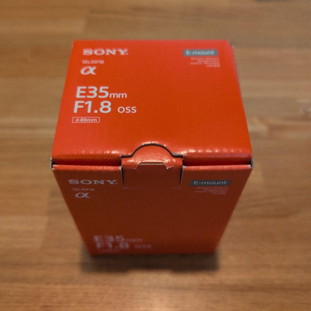 レンズ(単焦点) SONY E35mm F1.8 OSS