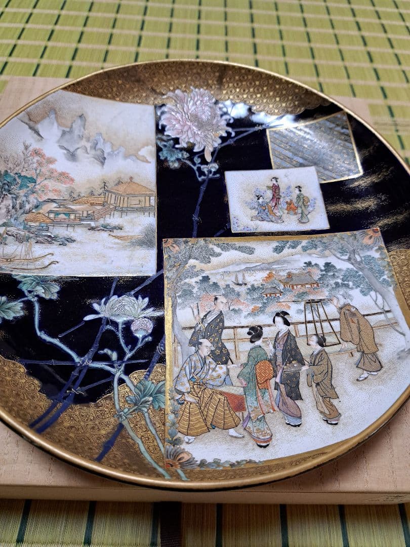 かなり古いもの　薩摩焼　皿