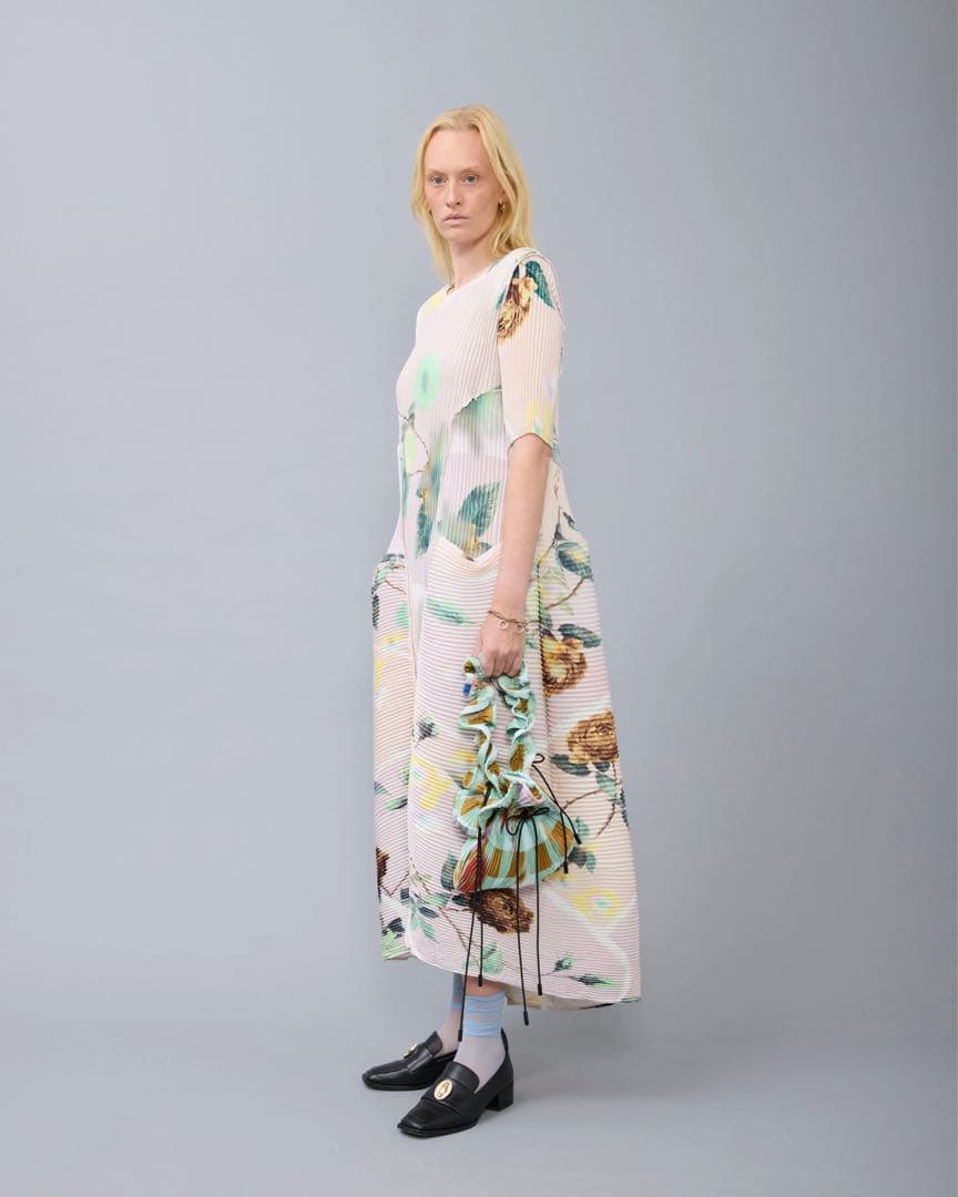 JULIA HEUERプリーツワンピース