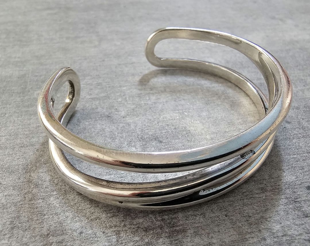 Tiffany&Co. ダイアゴナルバングル　廃盤品　オールドティファニー